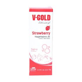 V-Gold Çilekli 75 ml Kayganlaştırıcı Jel