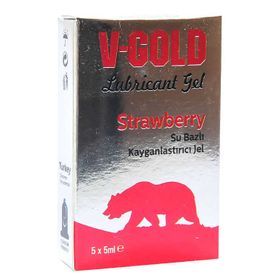 V-Gold Jel Strawberry 5x5 ml Kayganlaştırıcı