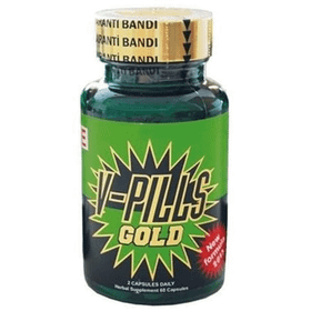 V-Pills Gold Herbal Supplement 60 Kapsül