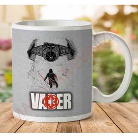 Vader Tie Fighter Manga Style Star Wars Baskılı Kupa