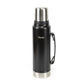 Vaeske 1300 ml Paslanmaz Çelik Siyah Termos