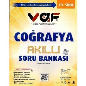 Vaf Yayınları 10.Sınıf Coğrafya Akıllı Soru Bankası