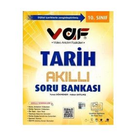 Vaf Yayınları 10. Sınıf Tarih Akıllı Soru Bankası