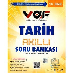 Vaf Yayınları 10. Sınıf Tarih Akıllı Soru Bankası