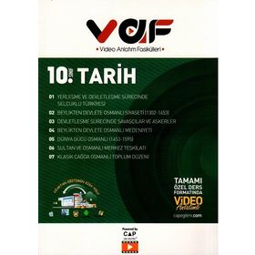 Vaf Yayınları 10. Sınıf Tarih Video Anlatım Fasikülleri