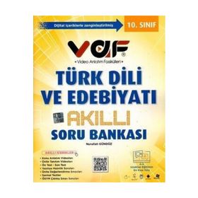 Vaf Yayınları 10. Sınıf Türk Dili ve Edebiyatı Akıllı Soru Bankası