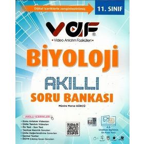 Vaf Yayınları 11.Sınıf Biyoloji Akıllı Soru Bankası