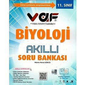 Vaf Yayınları 11.Sınıf Biyoloji Akıllı Soru Bankası
