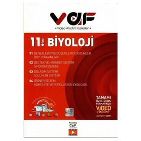 Vaf Yayınları 11.Sınıf Biyoloji Video Anlatım Fasikülleri