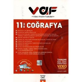 Vaf Yayınları 11.Sınıf Coğrafya Video Anlatım Fasikülleri