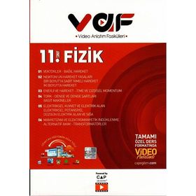 Vaf Yayınları 11.Sınıf Fizik Video Anlatım Fasikülleri