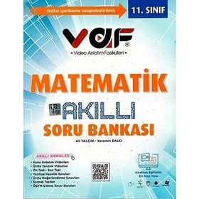 Vaf Yayınları 11.Sınıf Matematik Akıllı Soru Bankası