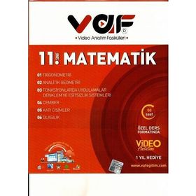 Vaf Yayınları 11.Sınıf Matematik Video Anlatım Fasikülleri
