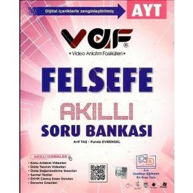 Vaf Yayınları AYT Felsefe Akıllı Soru Bankası