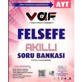 Vaf Yayınları AYT Felsefe Akıllı Soru Bankası