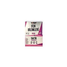 Vaf Yayınları AYT Fen Bilimleri Taktik Bende 10 x 40 Denemeleri