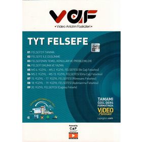 Vaf Yayınları TYT Felsefe Video Anlatım Fasikülleri