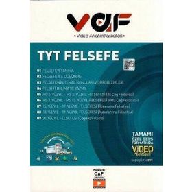 Vaf Yayınları TYT Felsefe Video Anlatım Fasikülleri