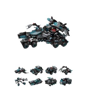 Vagonlife 1413 Qman Keeppley 8 In 1 Shadow Pulse Combat -8 Farklı Araç Içerir- Oyuncak Yapım Seti