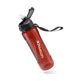 Vagonlife 6056 Uzspace 850 ml Kırmızı Pipetli Matara