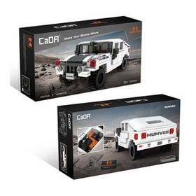 Vagonlife C55022W 328 Parça Cada Humvee Jeep Blok Seti