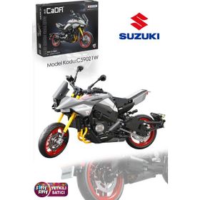 Vagonlife Cada Suzuki Katana 2022 MOTOSIKLET-C59021W 1104 Parça Oyuncak Yapım Seti