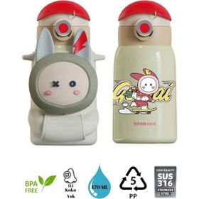 Vagonlife Cocosmile 470 ml Beyaz Çelik Termos