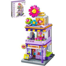 Vagonlife FFK-28003 KEEPPLEY City Corner/Şehir Köşesi Serisi Parfüm Mağazası 306 Parça Oyuncak Yapım Seti