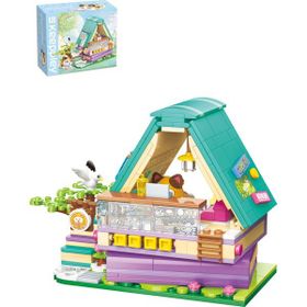 Vagonlife FFK-28018 Keepley Lovely Street/sevimli Sokak Serisi Çizgi Roman Dükkanı 324 Parça Oyuncak Yapım Seti