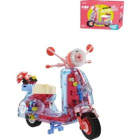 Vagonlife Jaki Maker Pop Süper Havalı Motosiklet -JK8325-3 552 Parça Oyuncak Yapım Seti