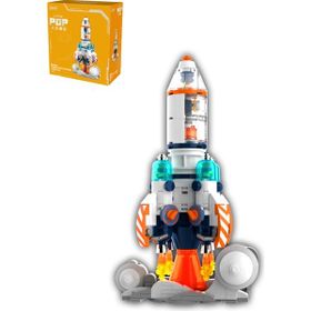 Vagonlife Jaki Mini Space Serisiuzay ROKETI-JK8508 302 Parça Oyuncak Yapım Seti