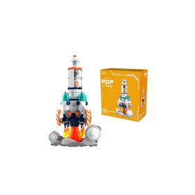 Vagonlife Jaki Mini Space Serisiuzay ROKETI-JK8508 302 Parça Oyuncak Yapım Seti