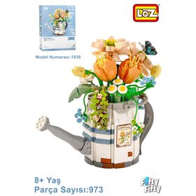 Vagonlife Loz Mikro Bitkiler LZ1936 973 Parça Oyuncak Yapım Seti