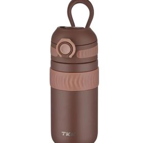 Vagonlife T-2006 450 ml Çikolata Kahve Çift Yalıtımlı Paslanmaz Çelik Termos