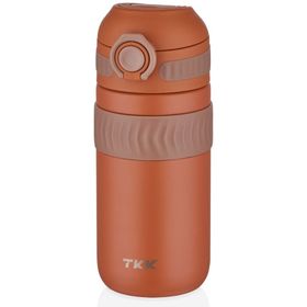 Vagonlife T-2006 450 ml Kahverengi Çift Yalıtımlı Paslanmaz Çelik Termos