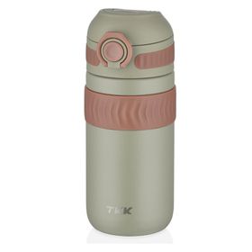 Vagonlife T-2006 450 ml Yeşil Çift Yalıtımlı Paslanmaz Çelik Termos