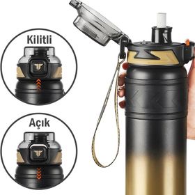 Vagonlife TKK 2022 500 ml Altın Çelik Termos