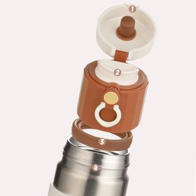 Vagonlife TKK T-2007 450 ml Kahverengi Termos