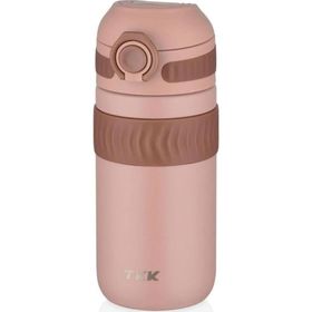 Vagonlife TKK T2006 Pembe 450 ml Paslanmaz Çelik Termos