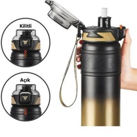 Vagonlife TKK T2025 Orange 900 ml Çelik Termos