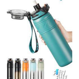Vagonlife TKK2025 900 ml Yeşil Çelik Termos
