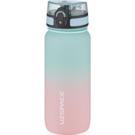 Vagonlife Uzspace 3037 650 ml Mint Yeşili Pembe Tritan Matara