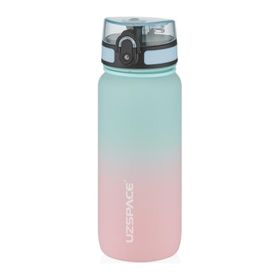 Vagonlife Uzspace 3037 650 ml Mint Yeşili Pembe Tritan Matara