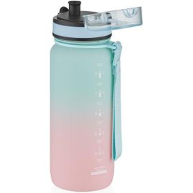 Vagonlife Uzspace 3037 650 ml Mint Yeşili Pembe Tritan Matara