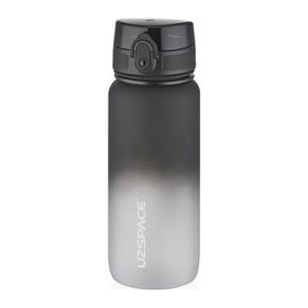 Vagonlife Uzspace 3037 650 ml Siyah Beyaz Tritan Matara