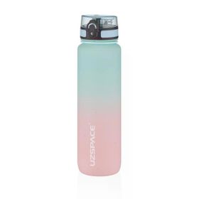Vagonlife Uzspace 3038 1000 ml Mint Yeşili Pembe Tritan Matara