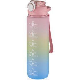 Vagonlife VGN-2219 1000 ml Pipetli Tritan Çift Renkli Matara