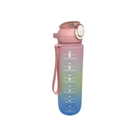 Vagonlife VGN-2219 1000 ml Pipetli Tritan Çift Renkli Matara