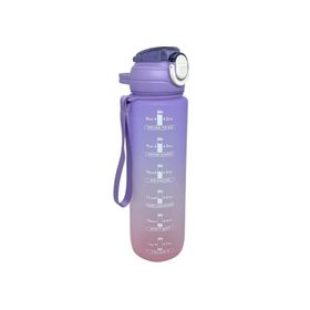 Vagonlife VGN-2219 1000 ml Pipetli Tritan Çift Renkli Matara
