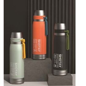 Vagonlife VGN-8270 600 ml Siyah Çelik Termos